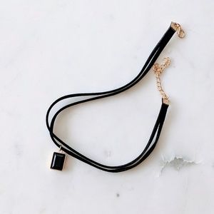 Statement geometric pendant necklace